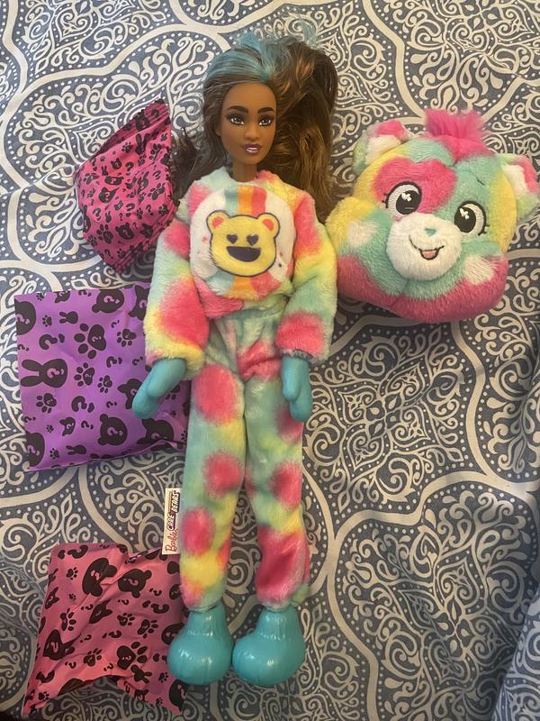 Care bear doll and wrapped accessories