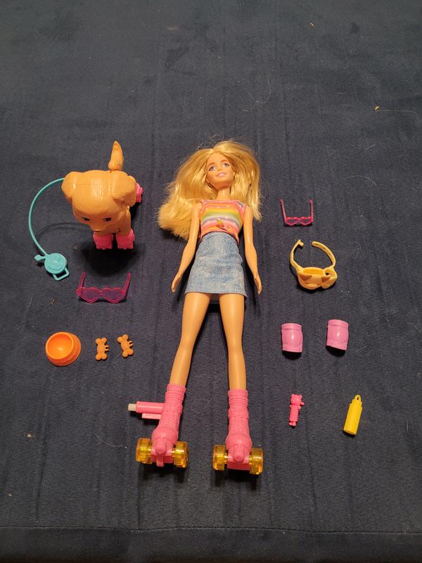Customer photo for "Fun Rollerskating Barbie and Dog Toy"