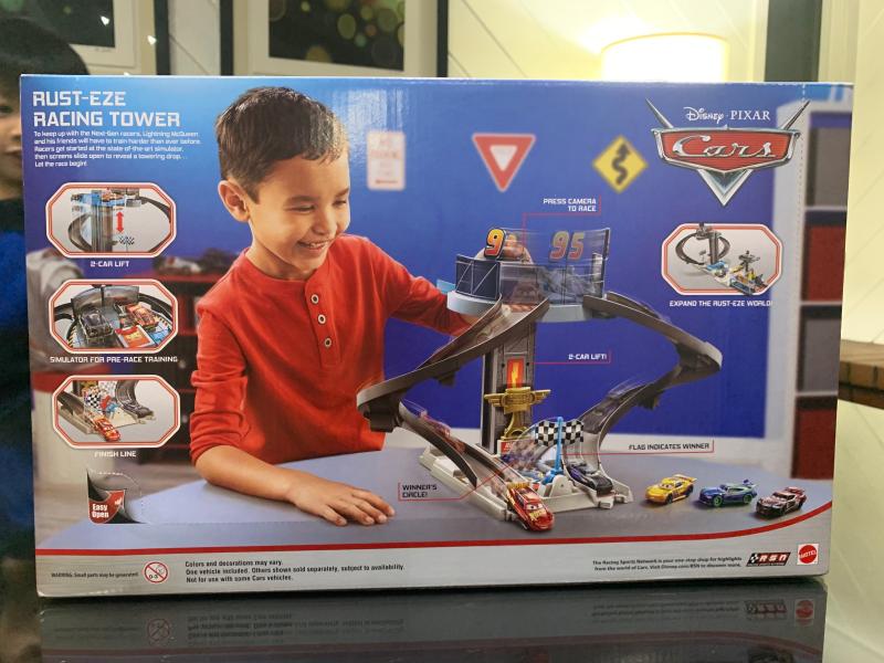 Back view of the box