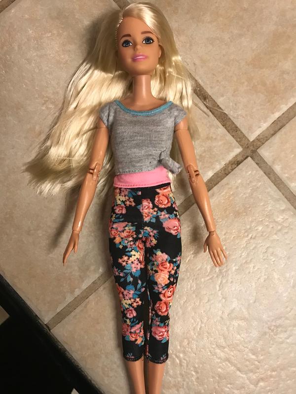 barbie made to move doll blonde