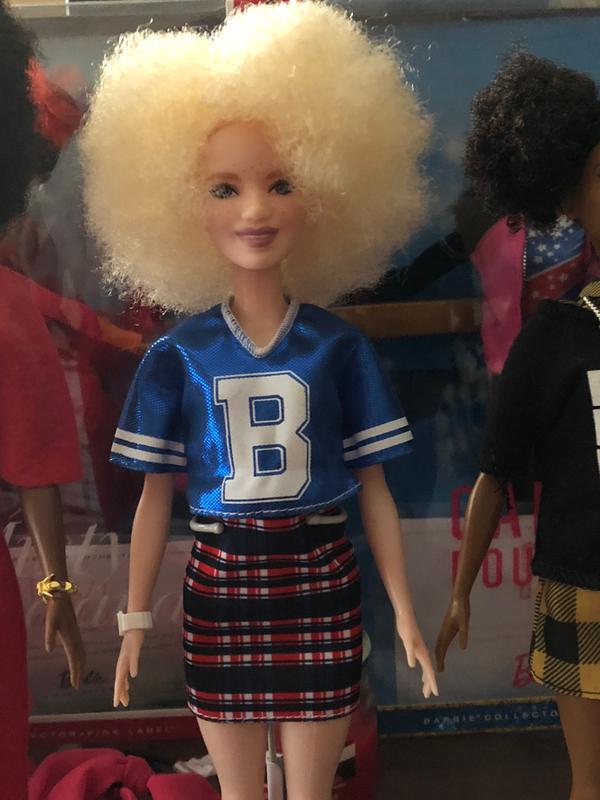 Original Mattel FJF51 Barbie Fashionistas Varsity Plaiditude Doll