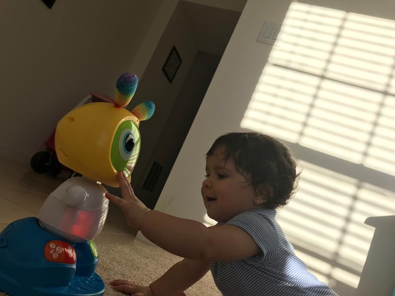 Playing with my toy!