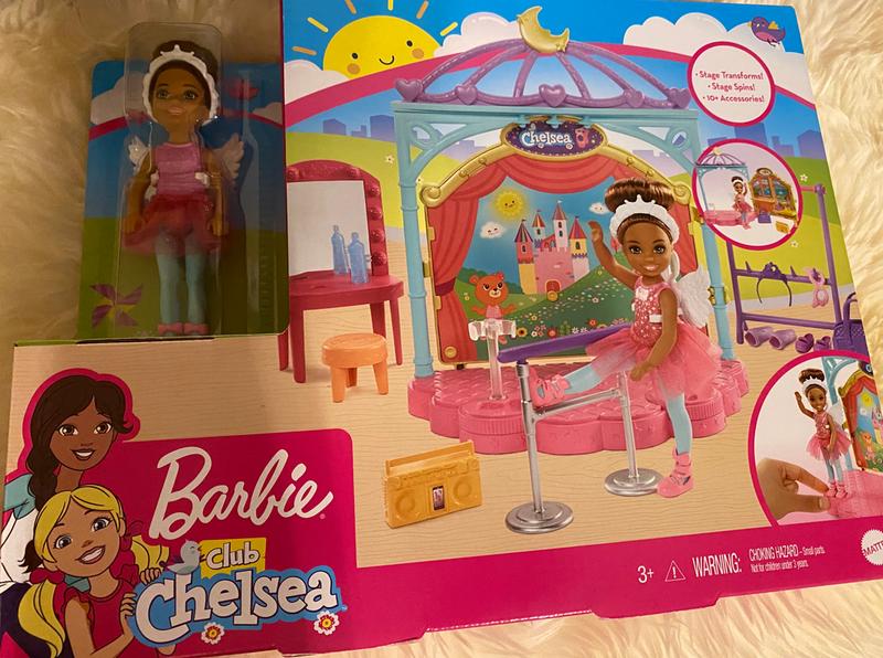 barbie club chelsea ballet doll 2 pack