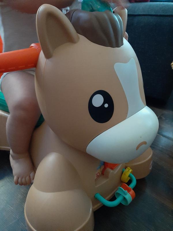 Fisher-Price Walk Bounce & Ride Pony Bilingual Edition | Mattel