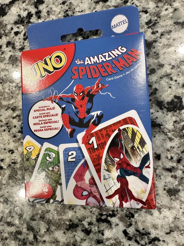 Jeu Uno Spécial Spider-Man - Édition Collector Sous Blister, Rare Et Neuf