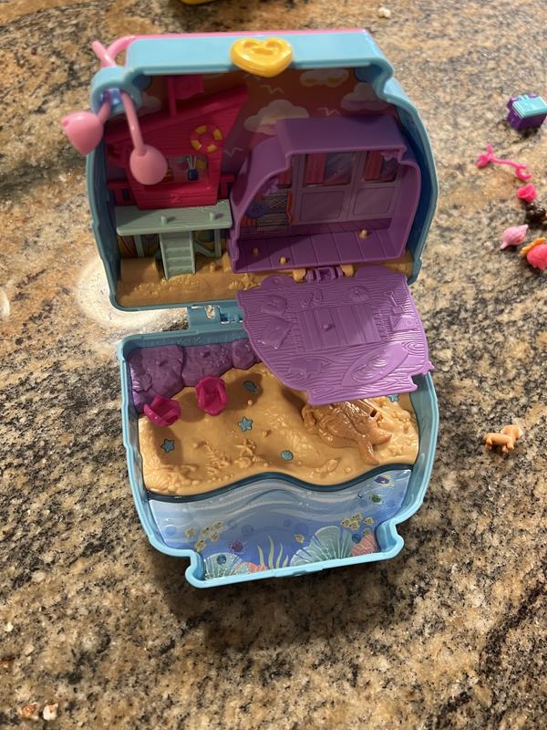 The upper section opened.