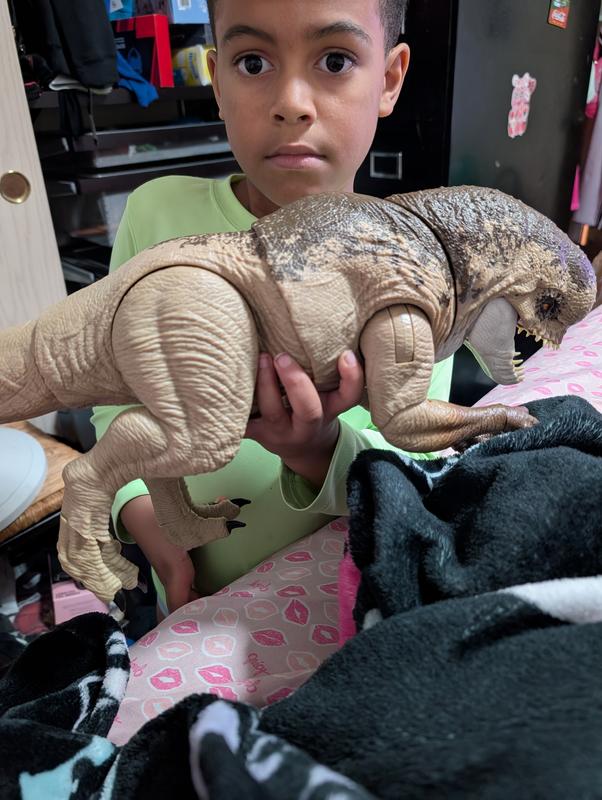 Jurassic World Rebirth Rumble N Rampage Distortus Rex Dinosaur Toy in ...