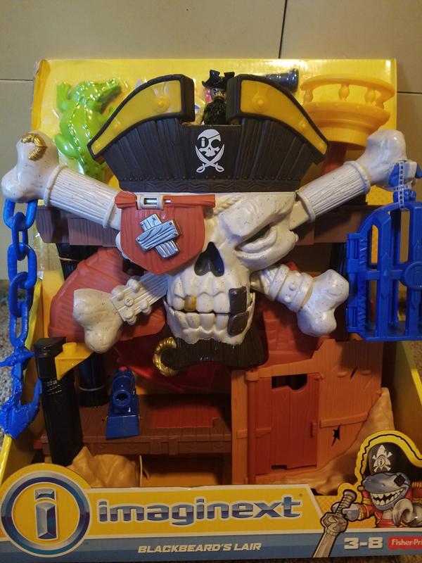 imaginext blackbeard's lair uk