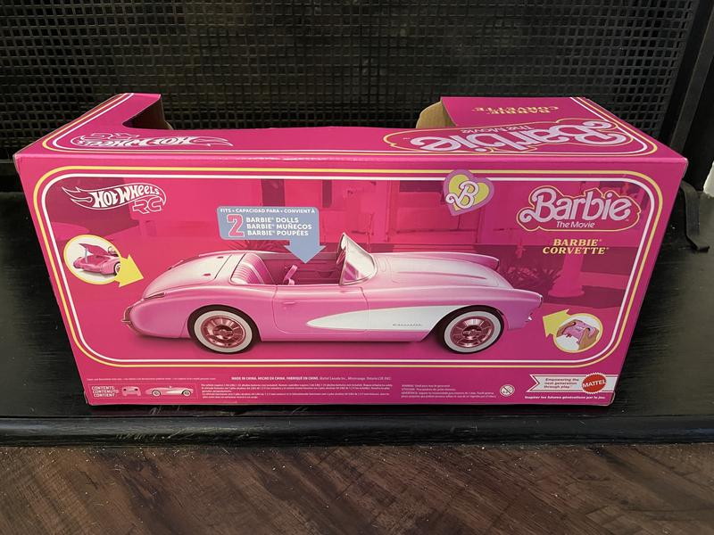 Barbie corvette online battery