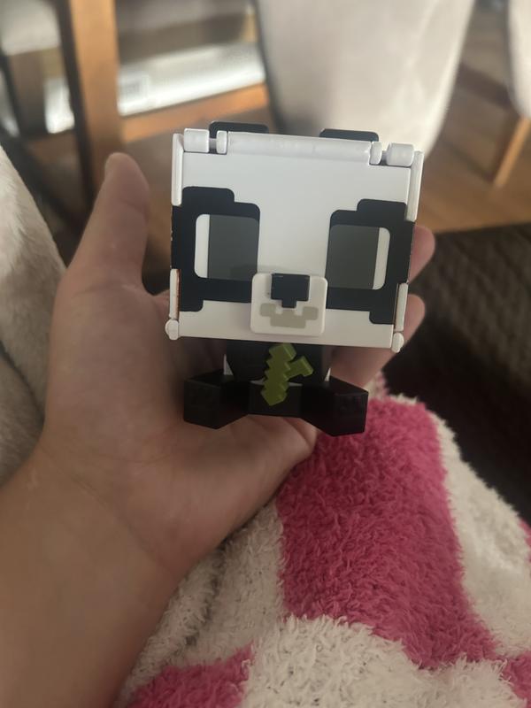 MINECRAFT FLIPPIN' FIGS Panda + Cake | Mattel