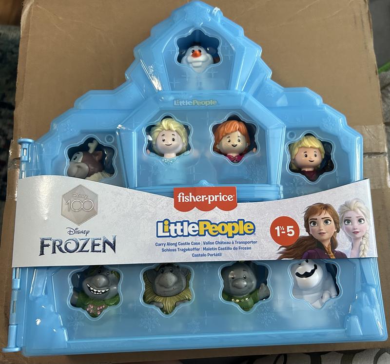 Little People Disney Frozen Carry Along Castle Case Playset