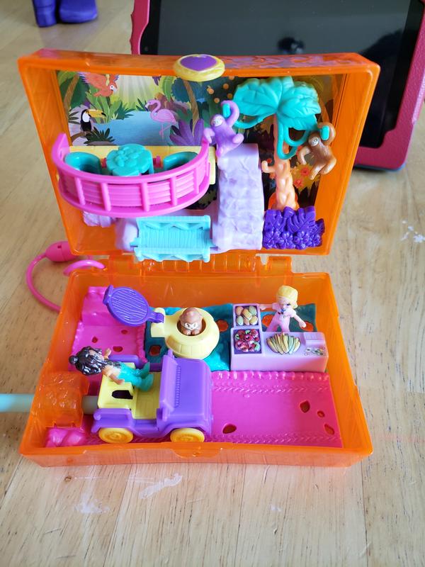 It comes with 2 dollars and 2 sloths so is easy to play with a friend or sibling