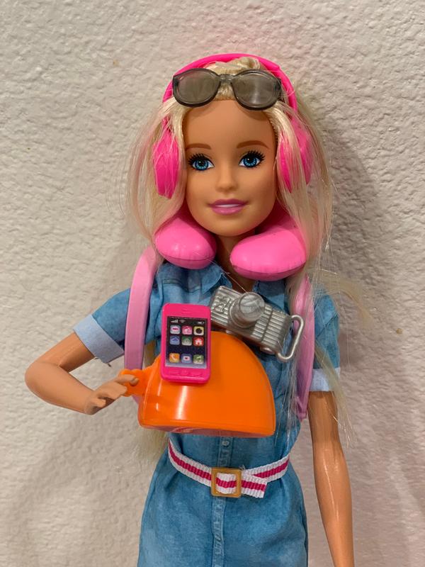 barbie travel doll walmart