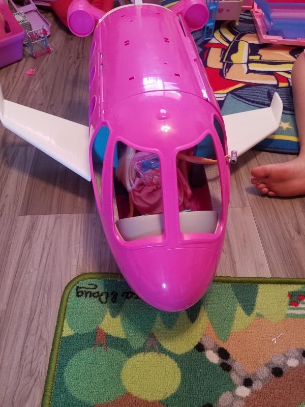 the barbie airplane