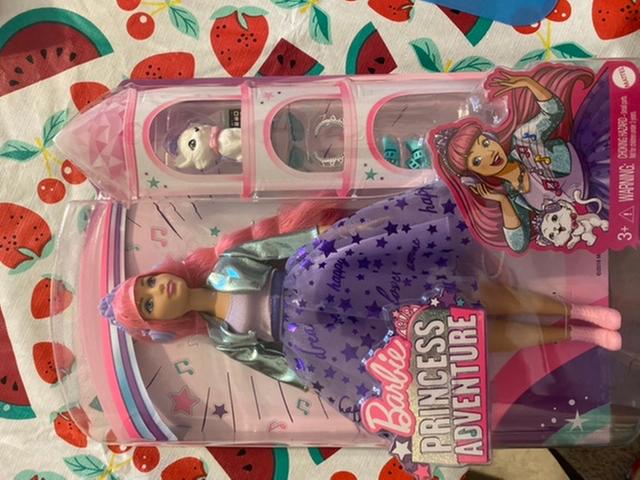 Barbie Princess Adventure Daisy Doll in Princess Fashion (12-inch) with  Pet, 3 to 7 Years 