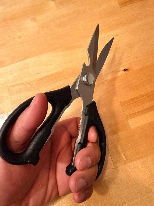Universal Multi-Purpose Kitchen Scissors with Bottle Opener | Fissler