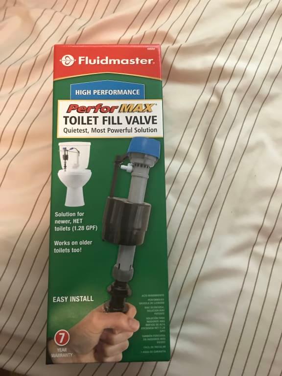 Fluidmaster PerforMAX® Universal High Performance Toilet Fill Valve with  3-in Flapper Repair Kit