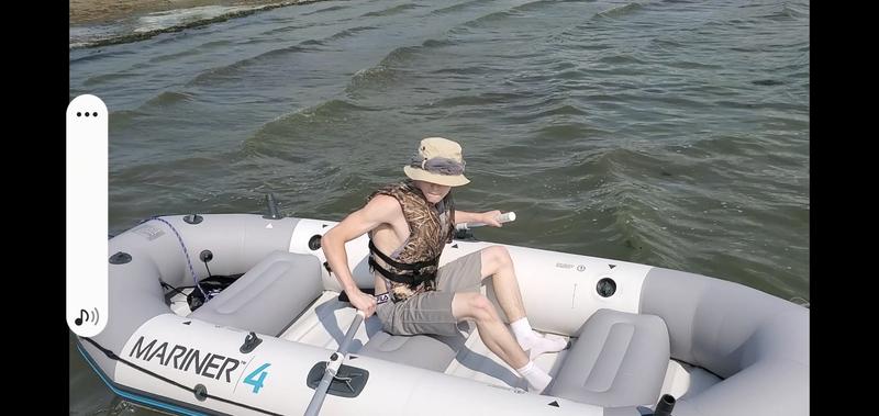 Buy Now Intex Mariner 4 Inflatable River Rafting Boat