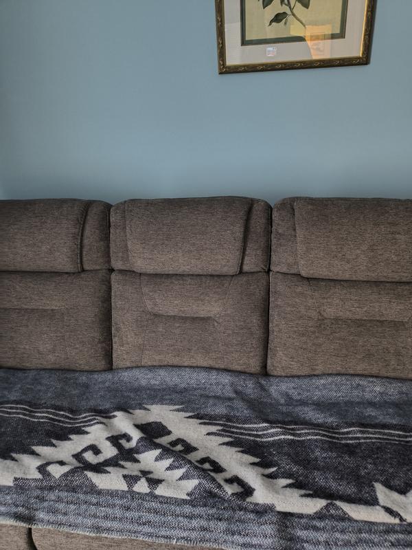 Zecliner Zofa Shell Fabric Power Sleep Sofa with Power Headrests