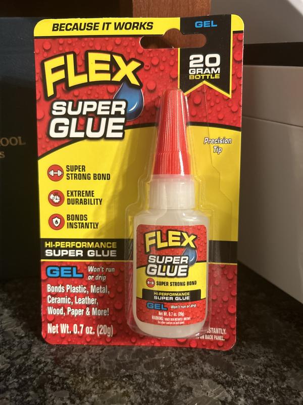 Flex Super Glue 2-Pack 3G Gel Glue