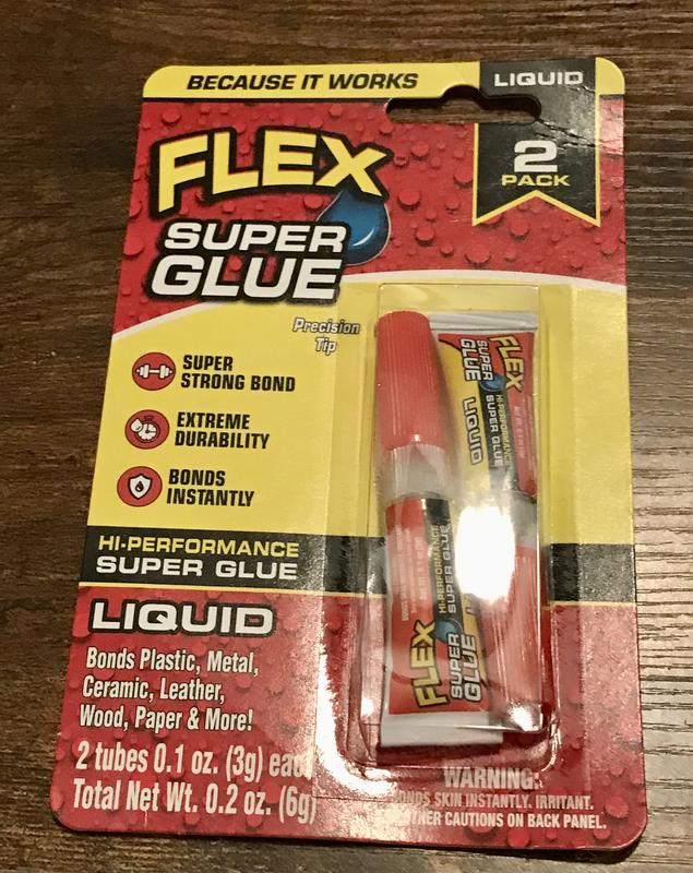 Flex Super Glue 2-Pack 3G Gel Glue