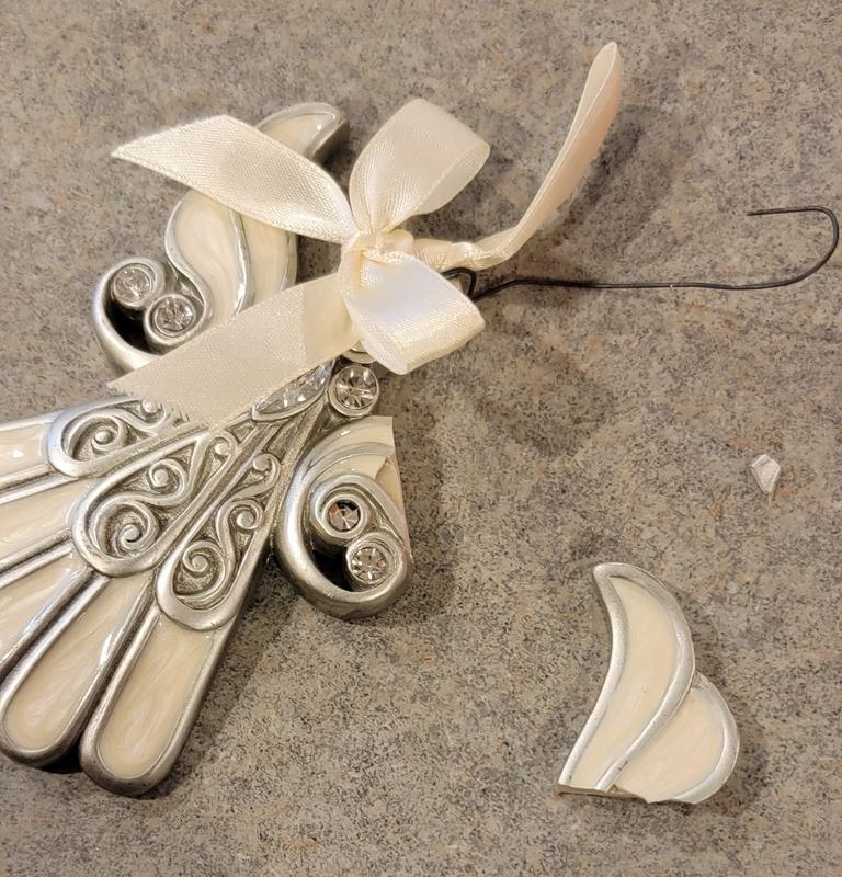 Broken ornament