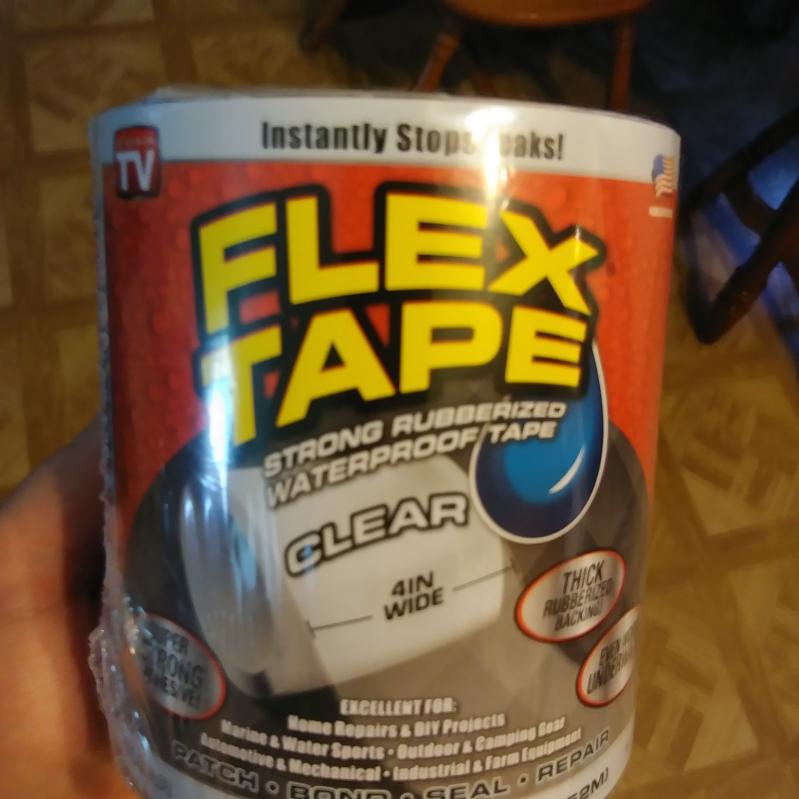 Flex Tape, White, 8-in. x 5-ft.