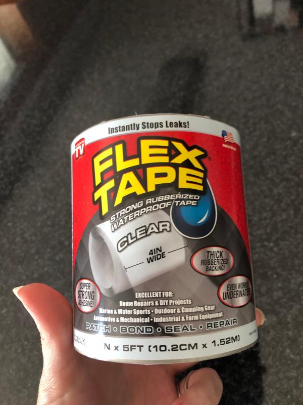 Flex Tape, White, 8-in. x 5-ft.