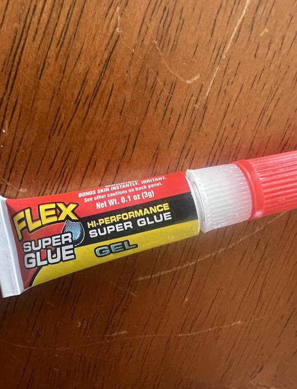 FLEX SEAL Family of Flex Super Glue Gel, (2) 3g Tubes