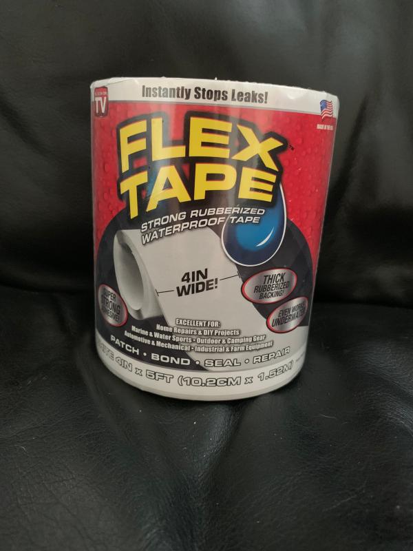 Clear Waterproof Rubberized Tape by Flex Tape at Fleet Farm