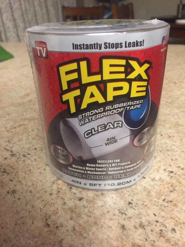 Flex Tape, White, 8-in. x 5-ft.