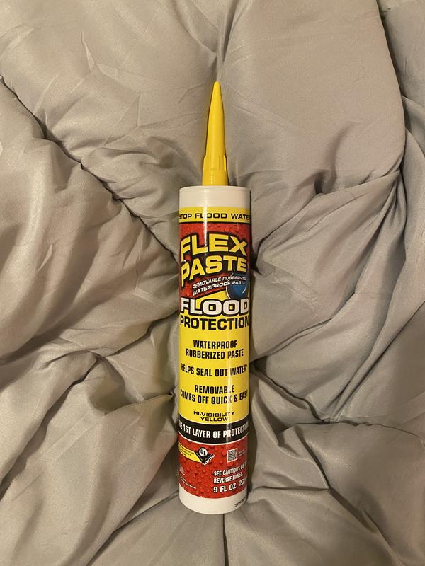 Flex Seal Family of Products 122 oz. in Yellow Liquid Flex Seal Flood Protection Rubber Sealant Coating (2-Pack)