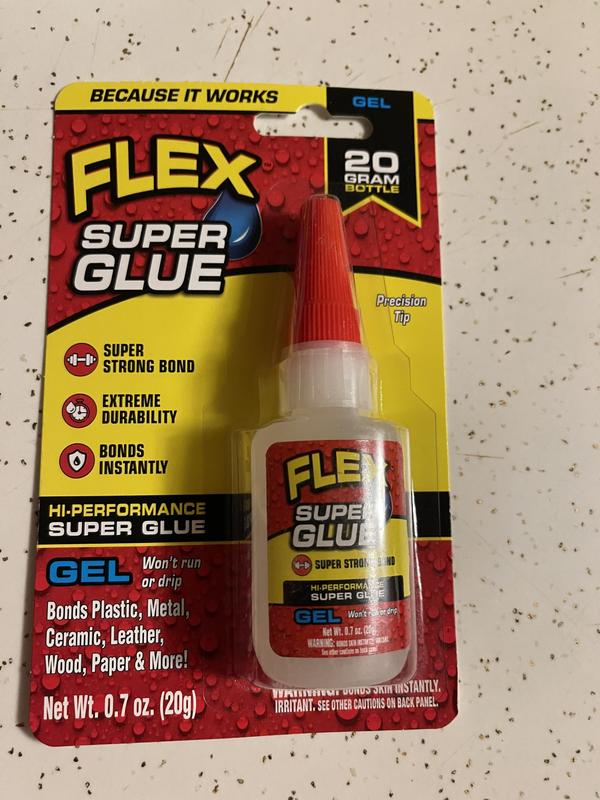 Flex Super Glue 2-Pack 3g Gel Glue - SGGEL2X3
