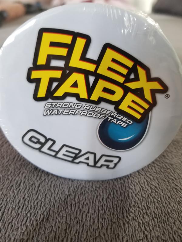 FLEX SEAL FAMILY OF PRODUCTS Flex Tape White 4 in. x 5 ft. Strong