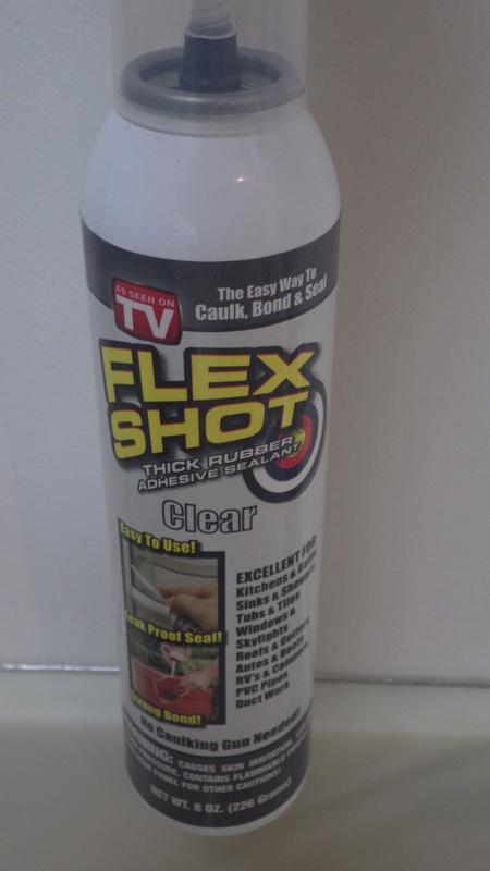 Sink sealed in 2 minutes flat.