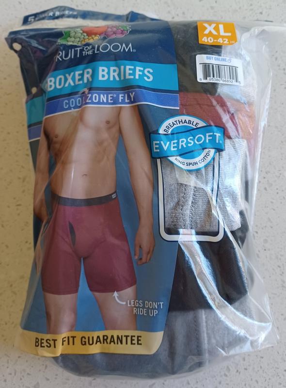 Fruit of the Loom, Underwear & Socks, New Caution Choking Hazard Mens  Boxer Briefs S Xxl