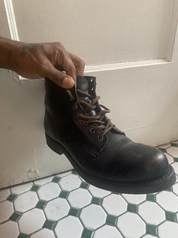 Customer photo for "Perfectly made sturdy shoe!"