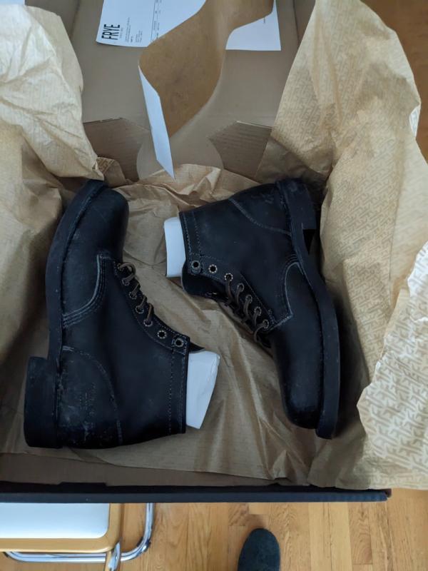 Customer photo for "Incredibly comfortable, buttery leather, made"
