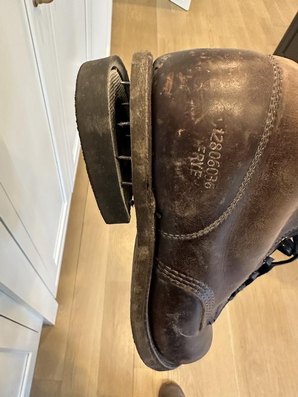 Customer photo for "Heel fell off after second"