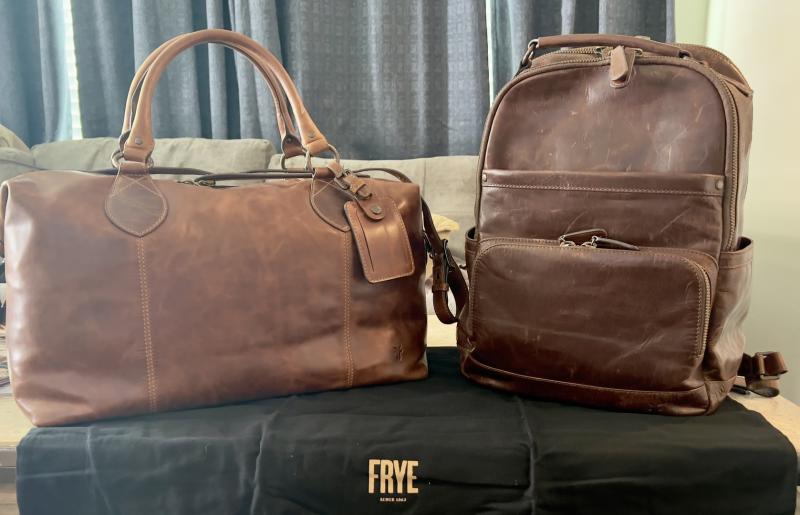 Frye cheap duffle bag