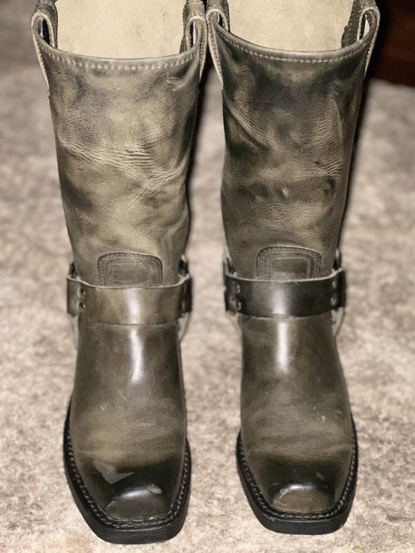 Customer photo for "These are great quality leather"
