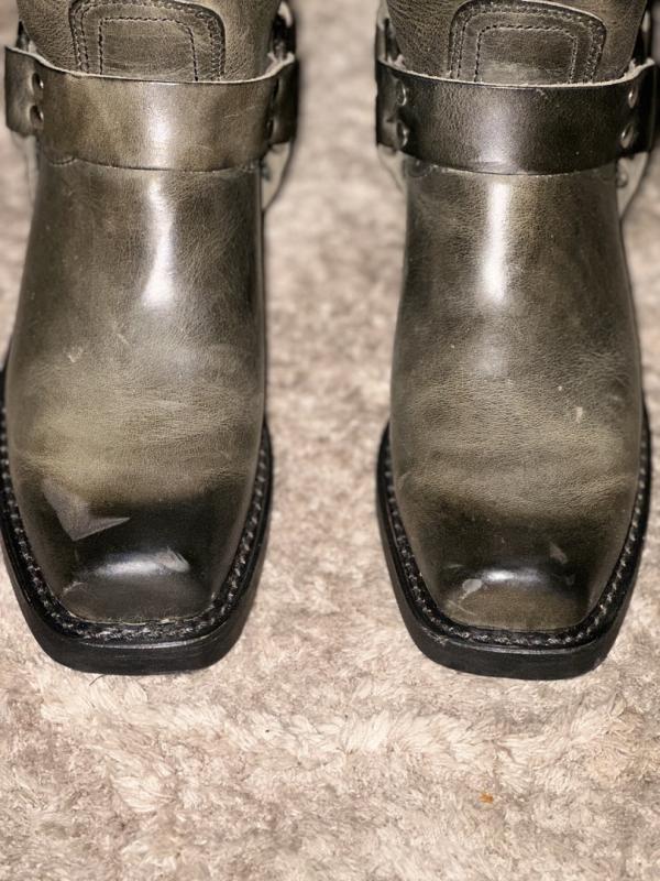 Customer photo for "These are great quality leather"