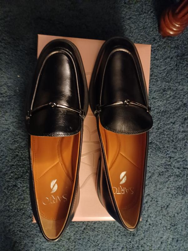 Franco sarto cheap silver loafers