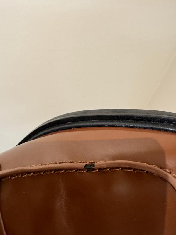 Peeled shoe- and so noticeable!