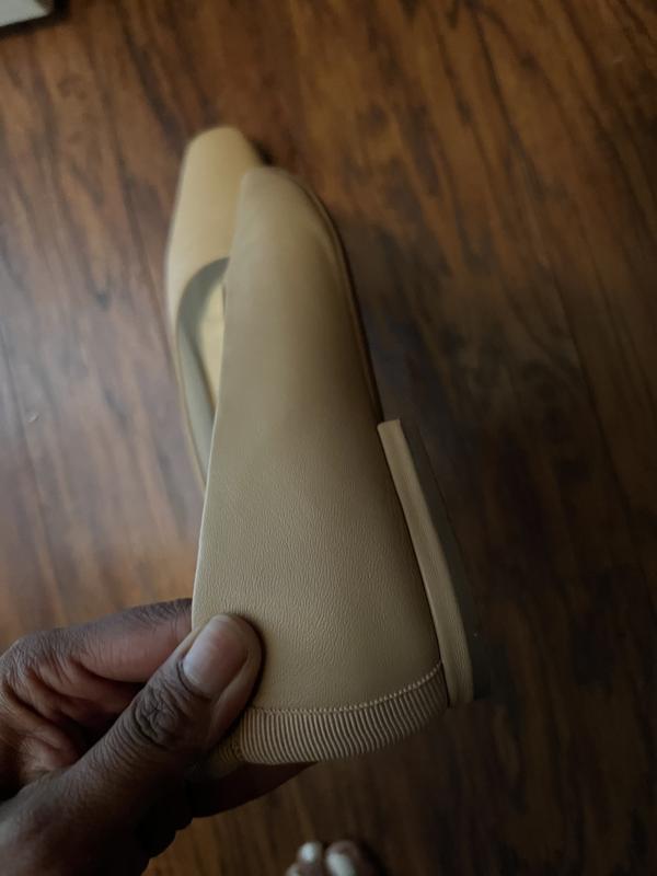 Customer photo for "Comfy ballet flats"