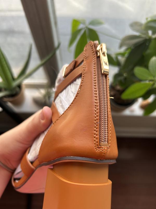 A little bit of glue or something coming from shoe