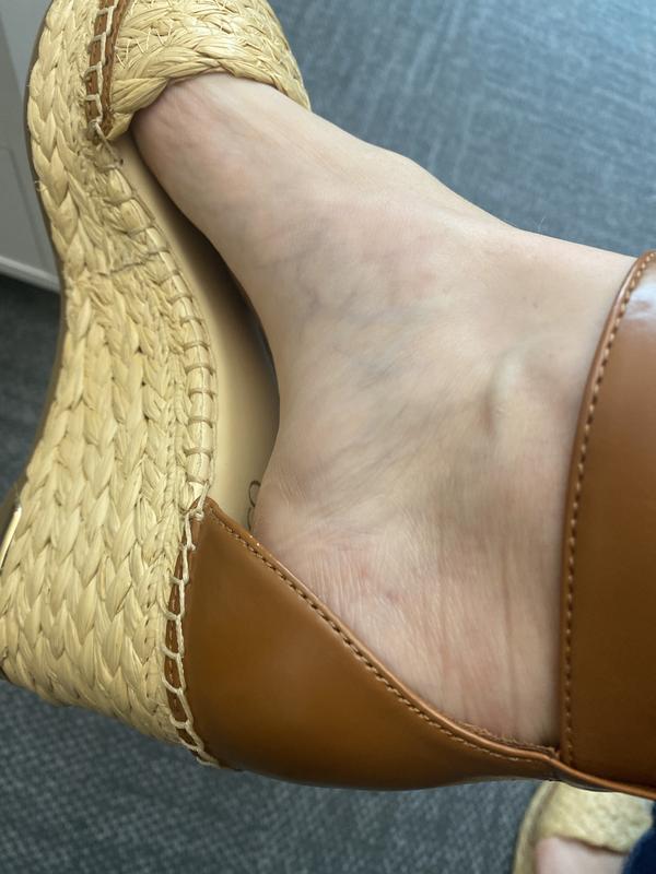Franco sarto clemens espadrille wedge sandal leopard clearance