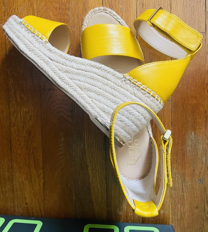 Franco Clemens Espadrille Wedge Sandal Womens Sandals Franco Sarto