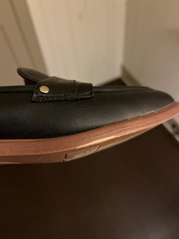 Painted on sole wore off after one wear