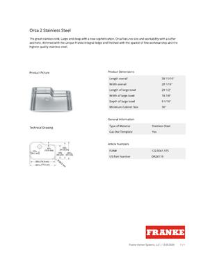 Franke Cuw 36rm Roller Mat Stainless Steel Amazon Com